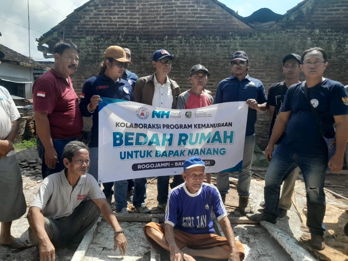 Bantuan Bedah Rumah dari Kolaborasi LAZ Nurul Hayat dan FRB