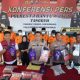 Polresta Banyuwangi berhasil mengungkap 8 kasus narkoba sepanjang Agustus 2025