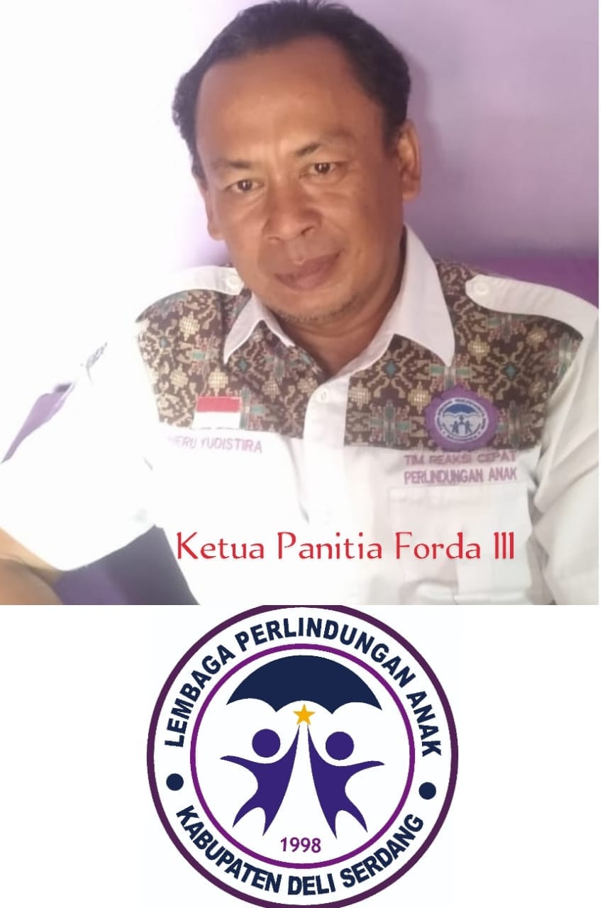 Ketua Panitia Forda III, Haru Yudhistira,