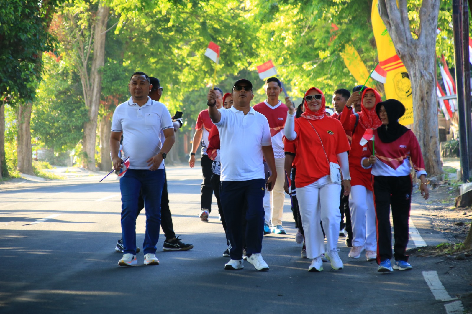 Lapas Banyuwangi Gelar Jalan Sehat