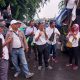 aksi unjuk rasa yang digelar oleh Aliansi Masyarakat Peduli Keadilan (AMPK)