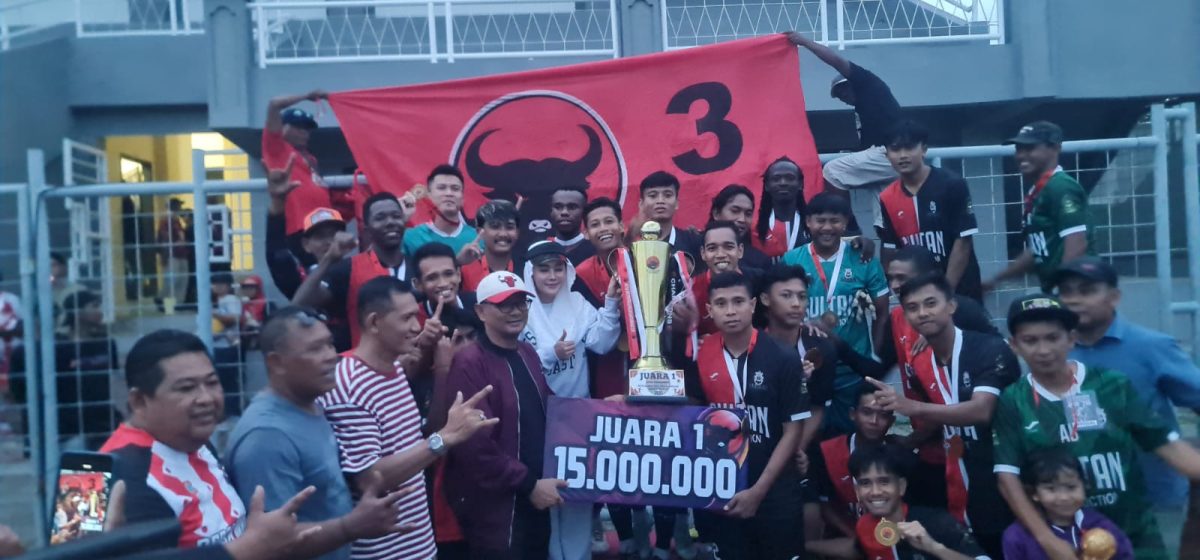 Desi Banteng FC Juara Piala Ketua DPC PDI Perjuangan Cup 2025