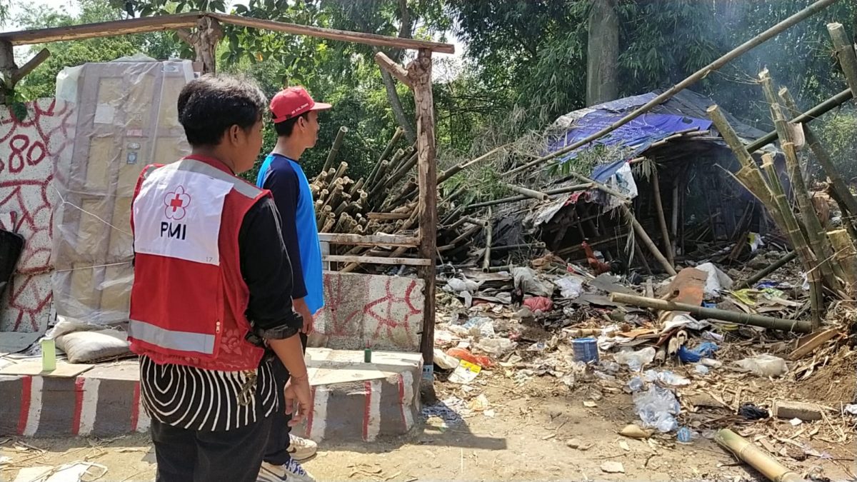 korban bencana angin ribut di Sumbersari
