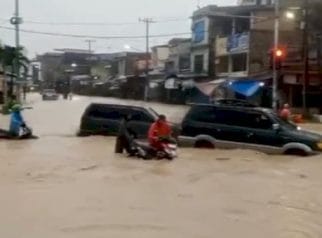 Ratusan Rumah Warga di Medan Terendam Banjir