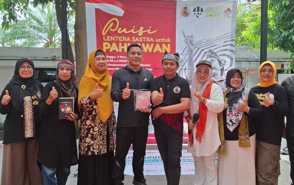 Lentera Sastra Banyuwangi Hidupkan Semangat Kepahlawanan Lewat Puisi di Hari Pahlawan