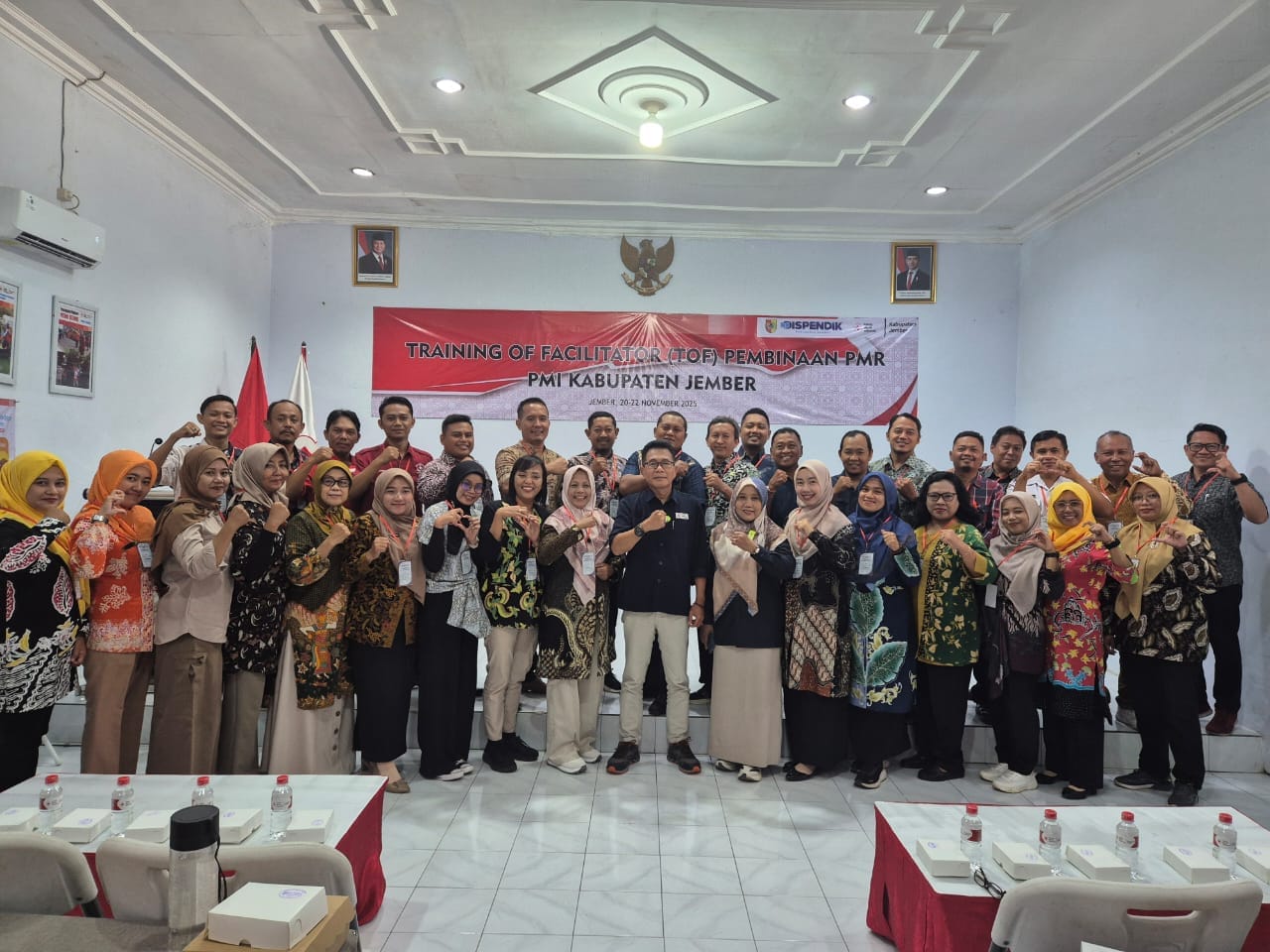 PMI Jember Gelar Training of Facilitator untuk Guru SD