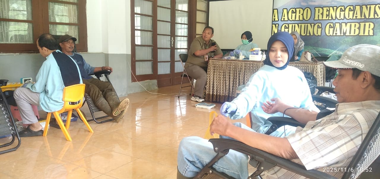 PTPN I Kebun Gunung Gambir Jember Gelar Donor Darah