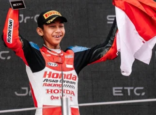 Debut Gemilang Kiandra Ramadhipa: Podium Pertama di Moto3 Junior Berkat Perubahan Hasil Balapan 2026