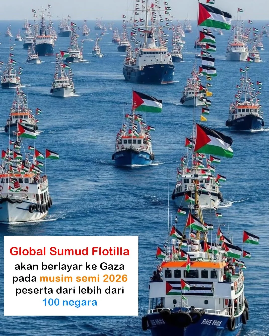 Flotilla Global Sumud Dorong Konsolidasi Kemanusiaan Indonesia ke Gaza Lewat Libya