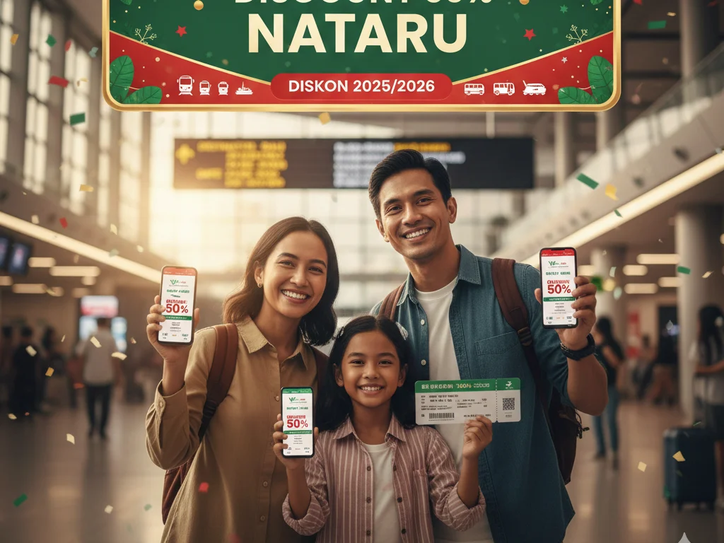 Pemerintah Bakal Tebar Diskon Tiket Transportasi, Ini Rinciannya: Diskon 30% Selama Libur Sekolah & Nataru