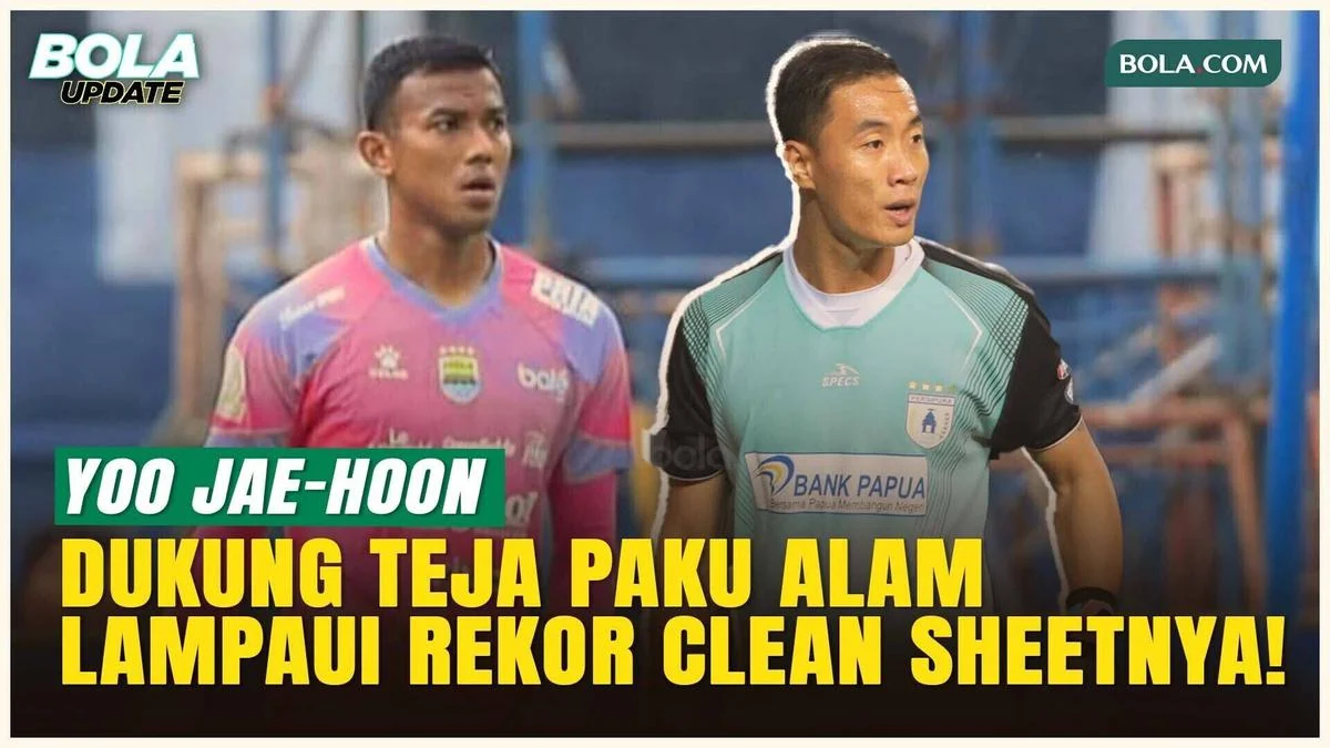 Rekor Clean Sheet Terpecahkan: Respons Yoo Jae-hoon dan Kebangkitan Teja Paku Alam di Persib Bandung