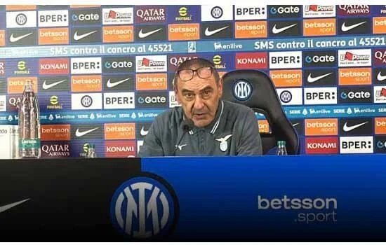 Sarri Tinggalkan Lazio Usai Kalah dari Inter Milan, Masa Depan Klub Bergeser ke Atalanta?