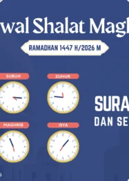 Surabaya Siap Melaksanakan Shalat Magrib dengan Tepat Waktu