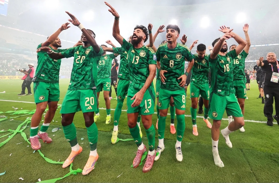 Arab Saudi vs Uruguay: Kejutan di Miami, The Green Falcons Paksa Imbang Raksasa Amerika Selatan