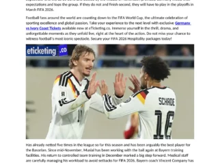 Drama Grup E: Germany vs Ivory Coast Siapkan Pertarungan Sengit di Toronto