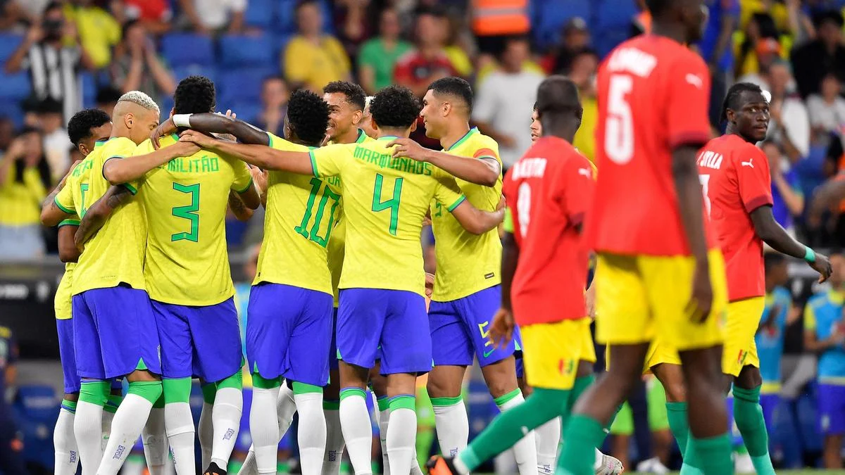 Endrick Bawa Brazil Kalahkan Egypt di Laga Uji Coba Terakhir Sebelum Piala Dunia 2026