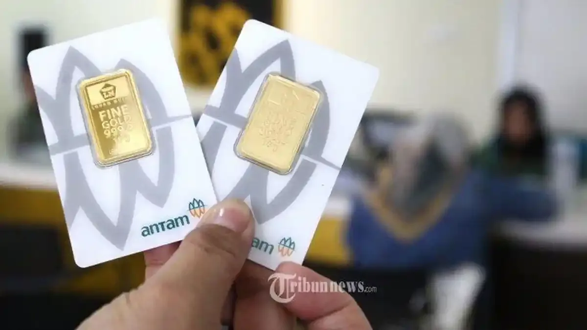 Harga Emas Antam Anjlok, Buyback Merosot Lebih Dalam di Tengah Tekanan Global