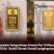 Harga Emas Antam Stabil di Rp2.660.000 per Gram, Simak Rincian Lengkapnya