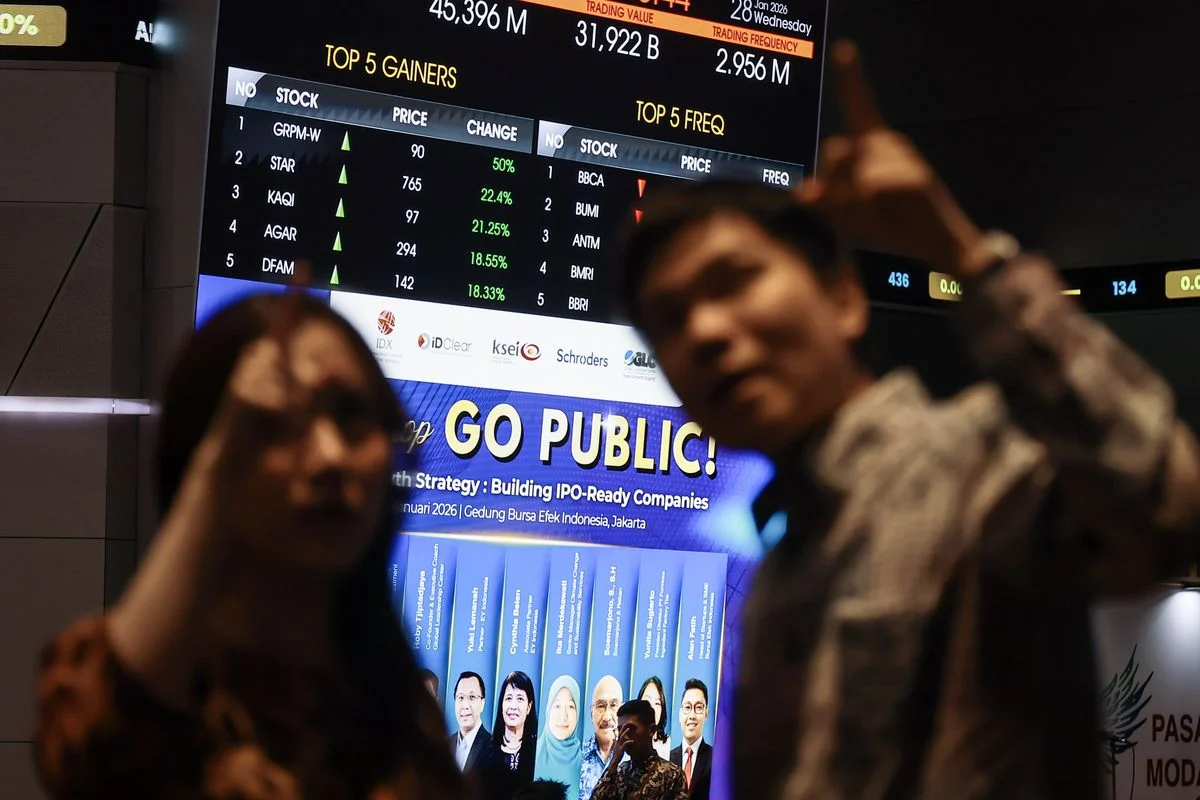 IHSG Sepekan Anjlok 8,69 Persen ke 5.594, Kapitalisasi Pasar Capai Rp 9.807 T, Terendah dalam 4 Tahun
