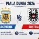 Jadwal Siaran Langsung dan Link Streaming Argentina vs Austria, Live TVRI Selasa (236) Pukul 00.00 WIB