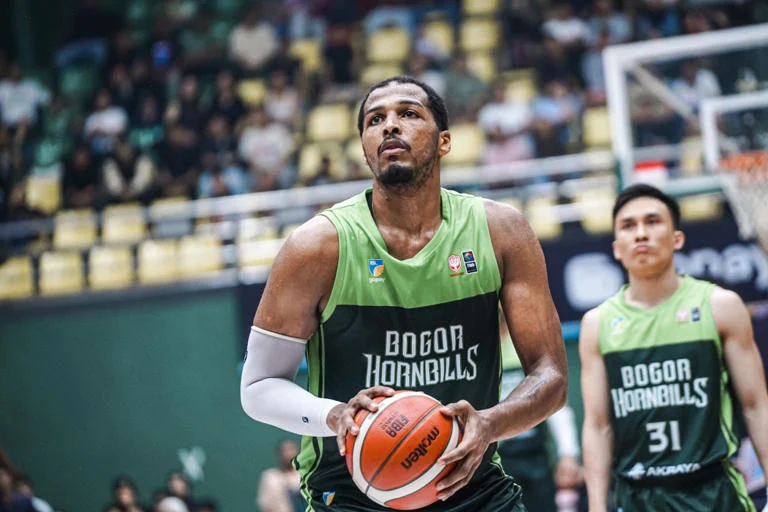 Kaleb Wesson Selangkah Lagi Bawa Bogor Hornbills ke Final IBL 2026