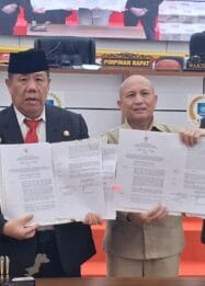 Kanwil Kemenkum Babel Hadiri Rapat Paripurna DPRD Babel, Dua Ranperda Disetujui Menjadi Perda