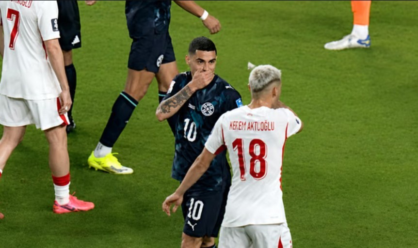 Miguel Almiron Jadi Pemain Pertama Dikeluarkan Kartu Merah di Piala Dunia 2026 karena Menutup Mulut