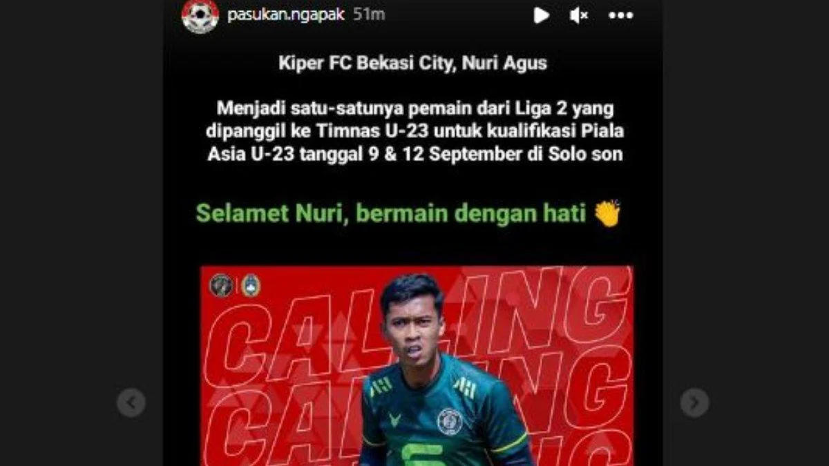 Misteri Hilangnya Eks Kiper Timnas U-23 Nuri Agus, Dulu Pernah Pingsan di Lapangan Saat Bertanding, Kini Dikabarkan Depresi