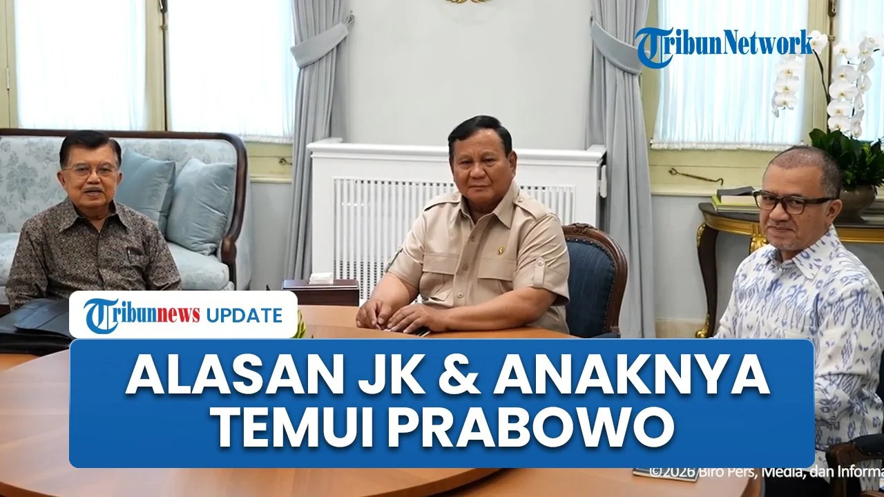 Momen Jusuf Kalla Ajak Anaknya Temui Prabowo, Langsung Disambut Seskab Teddy, Ini yang Dibahas