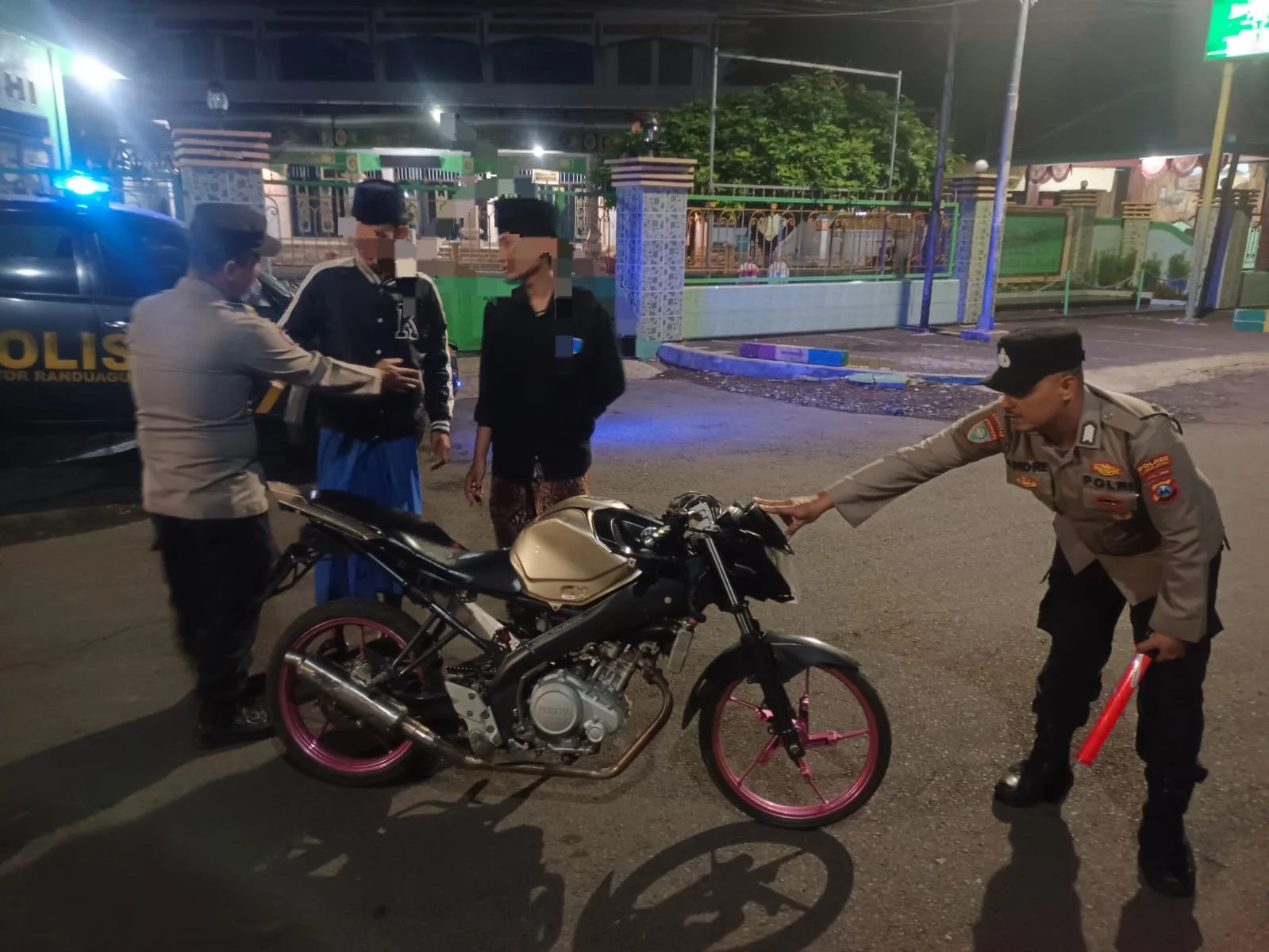 Patroli Intensif Polsek Randuagung Cegah Kriminalitas di Lumajang