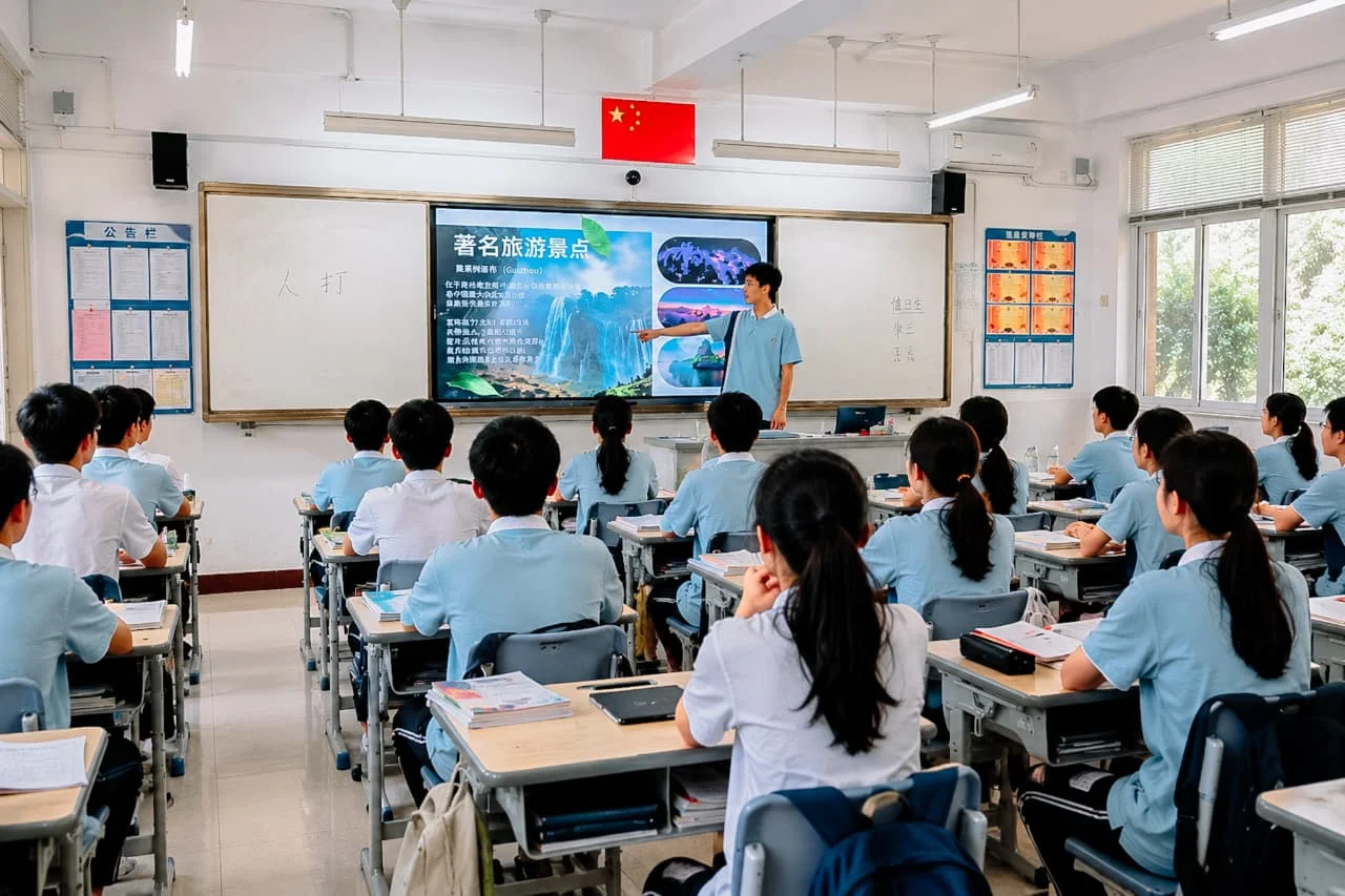 Pemuda Lumajang Kenalkan Tumpak Sewu di Kelas Internasional China, Bupati Apresiasi