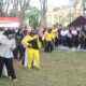 Perlombaan Bakiak Meriahkan HUT ke-80 Bhayangkara, Polda Sumsel Perkuat Soliditas Antarpersonel