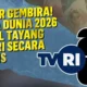 Piala Dunia 2026: TVRI Gandeng Siber Polri, Media Bandel Bakal Kena Takedown