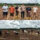 Polsek Tambusai Dampingi Penanaman 2 Hektar Jagung di Desa Batas Rohul
