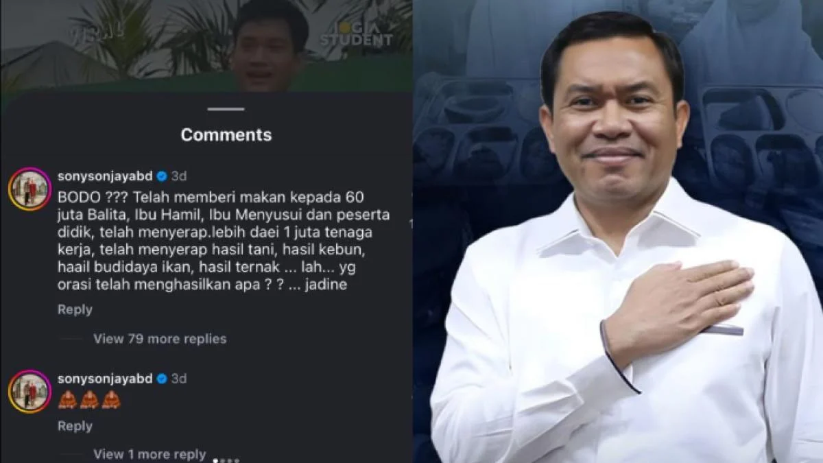 Sony Sonjaya Buka Suara: Pengakuan Sony Sonjaya, Pernah Suruh Orang Dekat Bangun SPPG, Harus Punya Uang: Anak Juga Saya Suruh