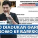 Tiyo Dilaporkan Garda Prabowo ke Bareskrim, Sorot Ucapan Eks Ketua BEM Samakan Presiden dengan Hewan