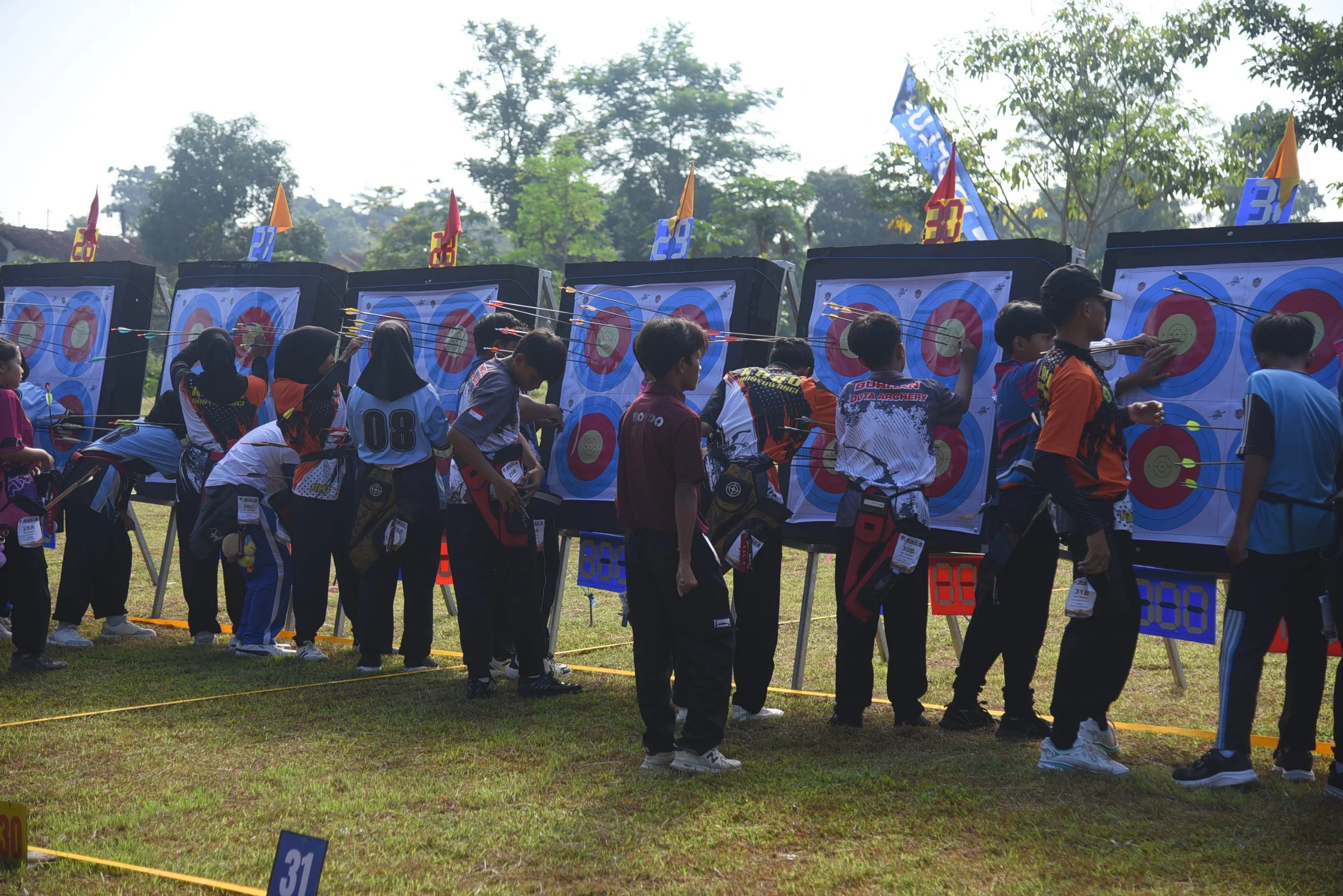 Turnamen Panahan Bhayangkara ke-5 Bondowoso Diikuti Ratusan Atlet