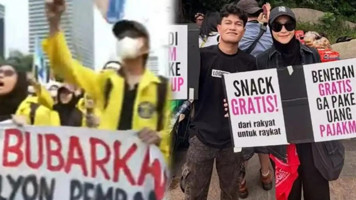 Zaskia Mecca Turun ke Jalan, Bagikan Makan Gratis untuk Mahasiswa Pendemo: 'Gak Pake Uang Pajak'