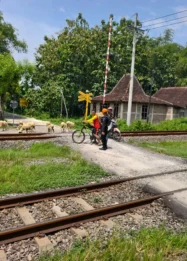 Aksi Pemotor Melintas di Rel: Ancaman Nyata bagi Keselamatan Perkeretaapian