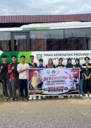 Atlet Taekwondo Bengkulu Siap Bersaing di Taekwondo Ksatria Nusantara Internasional 2026