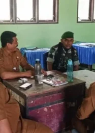 Babinsa dan Guru Singkil Komit Tingkatkan Mutu Pendidikan