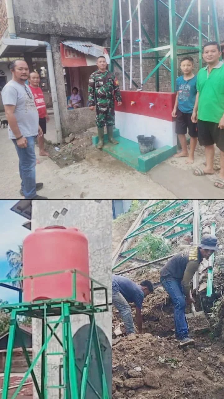 Bakti TNI AD Rampungkan Sumur Bor di Kelurahan Ilir, Tingkatkan Akses Air Bersih