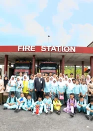 Bandara H.A.S. Hanandjoeddin Kenalkan Dunia Penerbangan kepada Pelajar Melalui Program InJourney Community Care