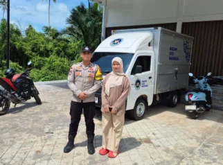 Bhabinkamtibmas Amankan Aktivitas SPPG Daik Lingga: Upaya Preventif Polri di Tengah Masyarakat