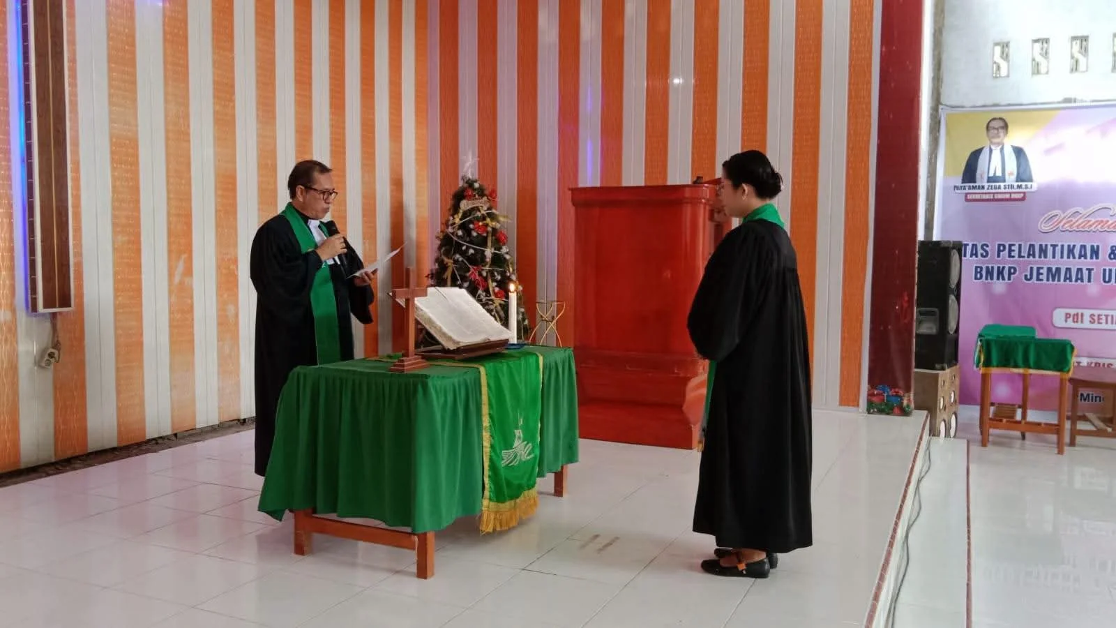 BNKP Lantik Pdt. Astrit Gaurifa di Jemaat Unitas Afia: Makna Pelantikan, Tantangan, dan Harapan Gereja di Nias Utara