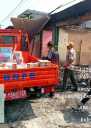 BPBD Salurkan Bantuan Kebakaran Darurat untuk Korban Kebakaran di Seginim