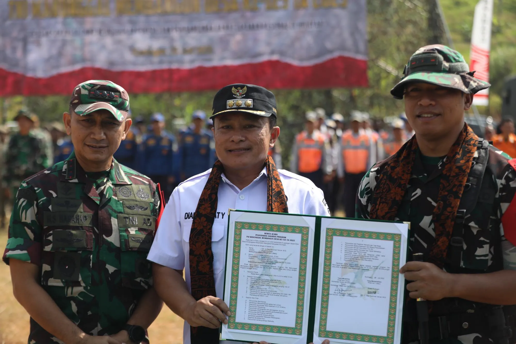 Bupati Lumajang Resmi Buka TMMD ke-129, Sinergi TNI, Pemerintah, dan Masyarakat di Desa Ledok Tempuro