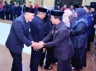 Bupati Pringsewu Lantik 36 Pejabat, Tekankan Integritas, Inovasi, dan Kolaborasi