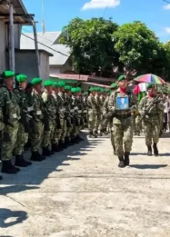 Dandim 0408 Bengkulu Selatan Pimpin Upacara Pemakaman Prajurit Meninggal Dunia, Sertu Ujang Afnizar Dikenang sebagai Babinsa Teladan