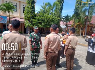 Danramil Matangkuli Dorong Semangat Kebangsaan pada Siswa Baru SMAN 1